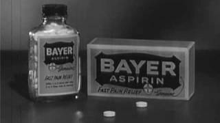 Bayer Aspirin Commercial 1960 [upl. by Oikim]