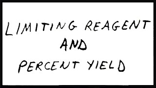 Limiting Reagent and Percent Yield [upl. by Doughty]