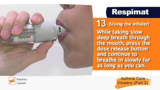 Asthma Inhalers How to use the Breezhaler [upl. by Araccat]