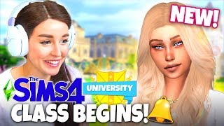 NEW The Sims 4 DISCOVER UNIVERSITY 👩🏼‍🎓 1 [upl. by Albion]