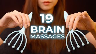 ASMR 19 Brain Melting Massage Triggers No Talking [upl. by Eliak521]