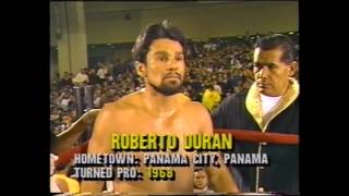 Roberto Duran vs Iran Barkley HD [upl. by Norwood129]