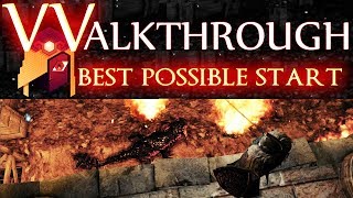 Dark Souls 2 Walkthrough  BEST POSSIBLE START [upl. by Euqinmod]