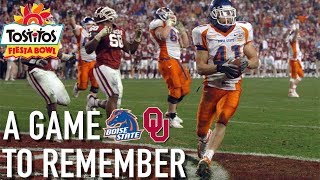 BEST Finish in CFB HISTORY 💯 Boise State Upsets Oklahoma A Game to Remember [upl. by Acissj]