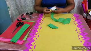 Tutoriales con yesi como hacer cortinas de papel [upl. by Nemad]