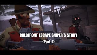 TF2 AI  ColdFront Escape Snipers Story Part 1 [upl. by Vahe]