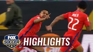 Mexico vs Chile  2016 Copa America Highlights [upl. by Cira]