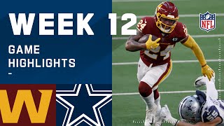 Washington Football Team vs Cowboys Week 12 Highlights  NFL 2020 [upl. by Claudell]