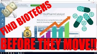 HOW TO Day Trade BIOTECH STOCKS amp Find Out When Pharmaceutical stocks have FDA APPROVALS [upl. by Eugenia]