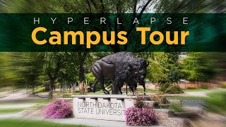 Hyperlapse Walking Tour of North Dakota State University [upl. by Petr]