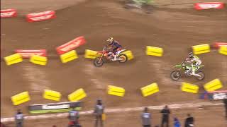 450SX Main Event highlights  Denver [upl. by Atiloj612]