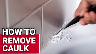 How To Remove Caulk  Ace Hardware [upl. by Kalle]