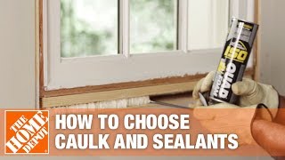 How to Choose Caulk and Sealants [upl. by Adali858]