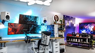 My 2021 ULTIMATE Gaming Setup amp YouTube Studio Tour [upl. by Annairam966]