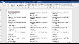 Word Etiketten im Seriendruck [upl. by Llerred]