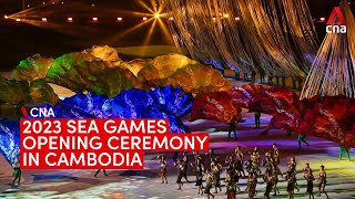 2023 SEA Games opening ceremony in Cambodia [upl. by Lew]