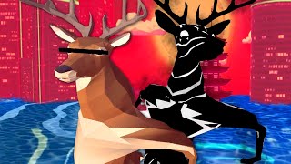 A Normal Deer Transcends Reality  Deer Simulator [upl. by Uhthna]