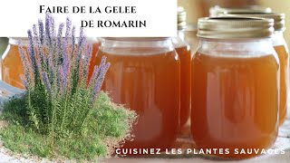 Faire de la gelée de Romarin [upl. by Adnal]