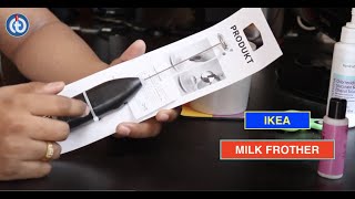 IKEA MILK FROTHER Review amp Battery Installation [upl. by Malo]