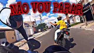 FUGA DE MOTO QUASE CUSTOU A VIDA DO POLICIAL [upl. by Kelby]