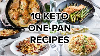 10 Keto OnePan Recipes with Easy Cleanup [upl. by Ytomit]