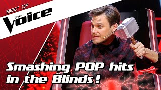 TOP 10  POPULAR POP SONGS in The Voice [upl. by Rehpoitsirhc692]