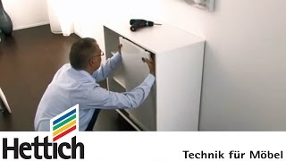 Retrofitting SlideLine 55 sliding doors DoItYourself with Hettich [upl. by Stricklan]