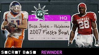 Boise State’s legendary Statue of Liberty play vs Oklahoma needs a deep rewind  2007 Fiesta Bowl [upl. by Yniattirb]