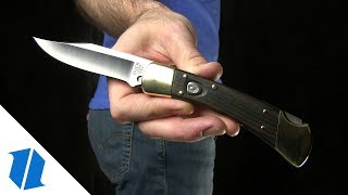 Buck 110 Automatic Knife Overview [upl. by Charlot]