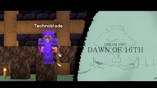 ACTUAL SCENES from quotDawn of 16thquot Dream SMP Animatic [upl. by Enamrej]