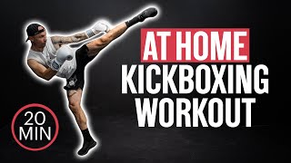 Full Kickboxing Workout At Home [upl. by Anilra]