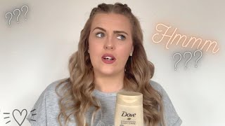 DOVE VISIBLE GLOW SELF TANNING LOTION  PRODUCT REVIEW [upl. by Avra]