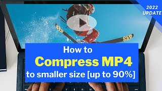 How to Compress MP4 Video to Smaller Size  by 90 Reduction [upl. by Nwahsyt]