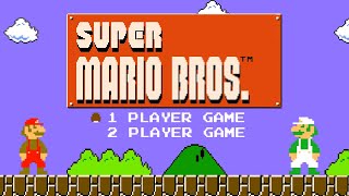 Super Mario Bros  Full Game Walkthrough NES [upl. by Erdah]