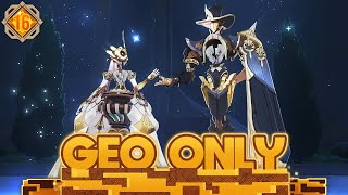 Bosses Only Genshin Impact Geo Only [upl. by Eceinehs]