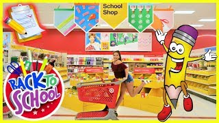 BACK TO SCHOOL SHOPPING WITH ALISSON 2018  TARGET  SISTER FOREVER [upl. by Pinter]