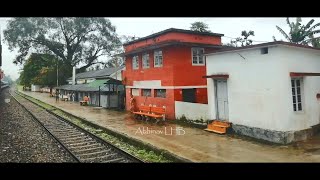 PANITOLA Station on the beautiful Dibrugarh  Tinsukia Railway Line  Assam  NFR  Abhinav LHB [upl. by Tloc613]