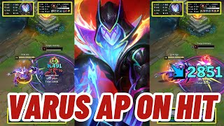 Varus AP On Hit  Patch 1422 League of Legends [upl. by Kwang]