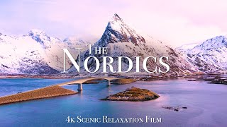 The Nordics 4K  Scenic Relaxation Film With Calming Music [upl. by Oyam]