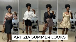 ARITZIA SUMMER LOOKBOOK  YoursTrulyYinka [upl. by Cindelyn776]