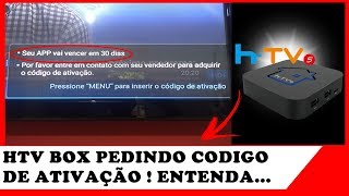 HTV PEDINDO CÓDIGO DE ATIVAÇÃO [upl. by Adnauqal937]