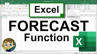 The Excel FORECAST Function [upl. by Georglana289]