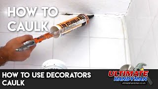 How to use decorators caulk [upl. by Aer]