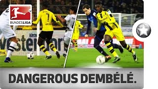 Ousmane Dembélé  All Goals and Assists 201617 So Far [upl. by Olinde959]