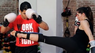 5 Sparring Drills  Kickboxing Lessons [upl. by Godspeed]