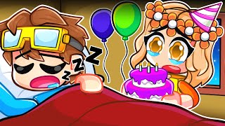 I FORGOT MY FRIEND’S BIRTHDAY in Roblox [upl. by Kelli555]