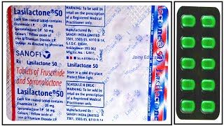 sanofi tablet  lasilactone 50 tablet uses in hindi  lasilactone 50 mg tablet used for [upl. by Karel265]