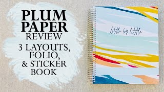 PLUM PAPER PLANNERS WEEKLY  DAILY [upl. by Brina]