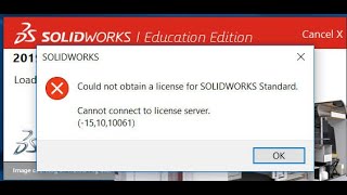 How to fix Solidworks installation error  Cannot connect to Licence server [upl. by Nikral]