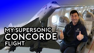 My Ultimate Flight  Flying the Supersonic Concorde [upl. by Pyle891]